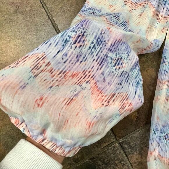 New NWT Victoria’s Secret Multicolored Tye Dye Swim Suit Cover Up Small - Picture 11 of 11